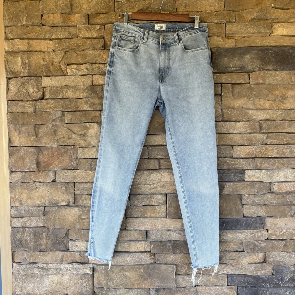Kensie Jeans Women's 8/29 The Kelsey High Rise Skinny Vintage Luxe Blue Denim